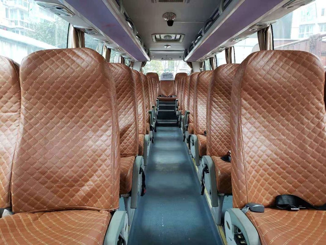 ZK6938H9 Biru Digunakan Bus Yutong 39 Kursi Bus Perjalanan Digunakan 2010 YEAR Kinerja Luar Biasa