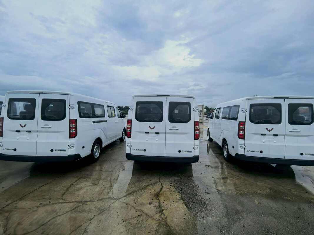 Wuling Yangguang EV, minibus listrik, van penumpang listrik 9 tempat duduk, shuttle bus listrik murni, bus listrik ringan, mikrobus listrik LHD
