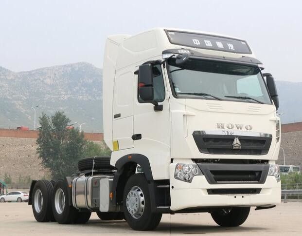HOWO T7H Digunakan Truk Tugas Berat 6x4 Drive Dengan Tenaga Mesin A / C 397kW