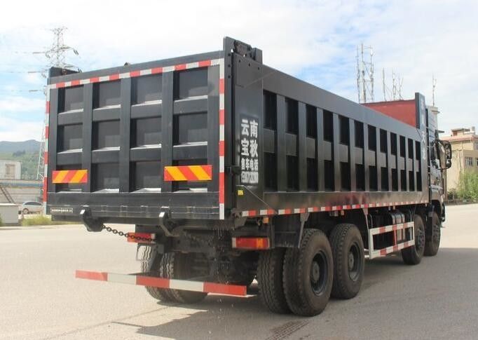 8x4 Drive 420HP Euro IV / V Truk Kerja Bekas Dengan Mesin Dongfeng Cummins