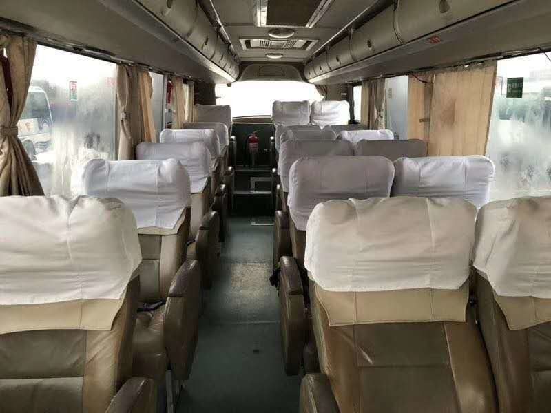 10-23 Kursi Panjang 7,9m Euro III Diesel Bekas Bus Coach Pelatih Tangan Kedua