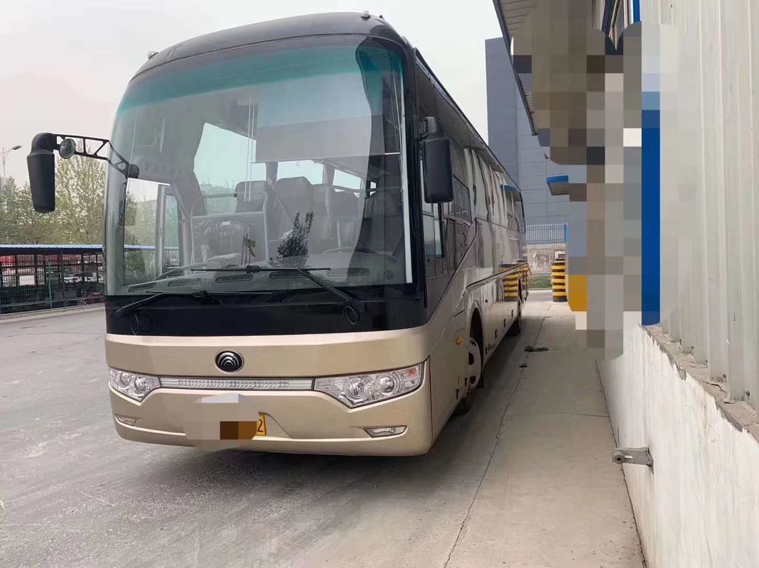 Mesin YC LHD Yutong Digunakan Coaster Bus 2015 Tahun Diesel 55 Kursi 12 Meter