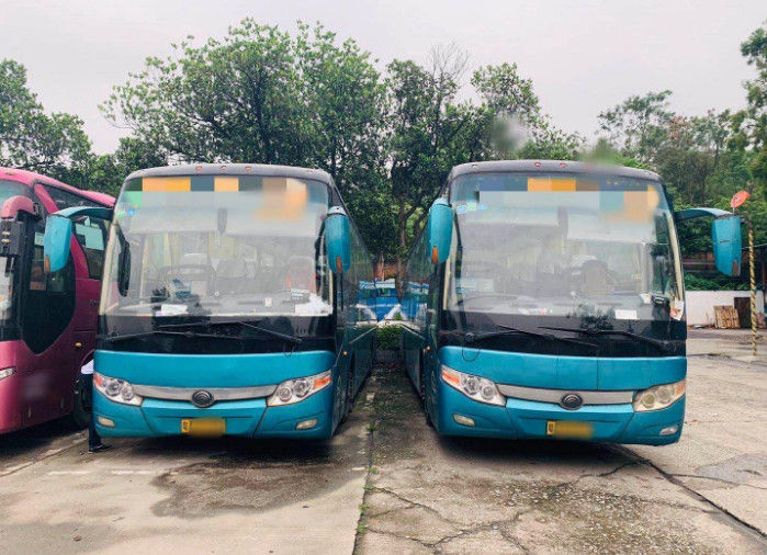 6127 Model Diesel Yutong Digunakan Bus Wisata 55 Kursi 2011 LHD ISO Lulus