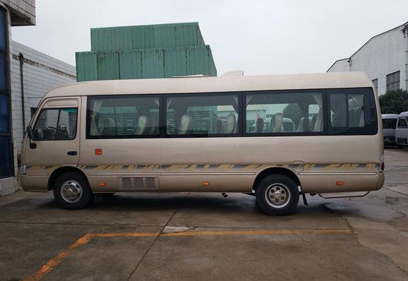 Mudan 23 Kursi Baru Digunakan Coaster Bus Manual Gear Mesin Diesel Dengan AC Drive Tangan Kanan