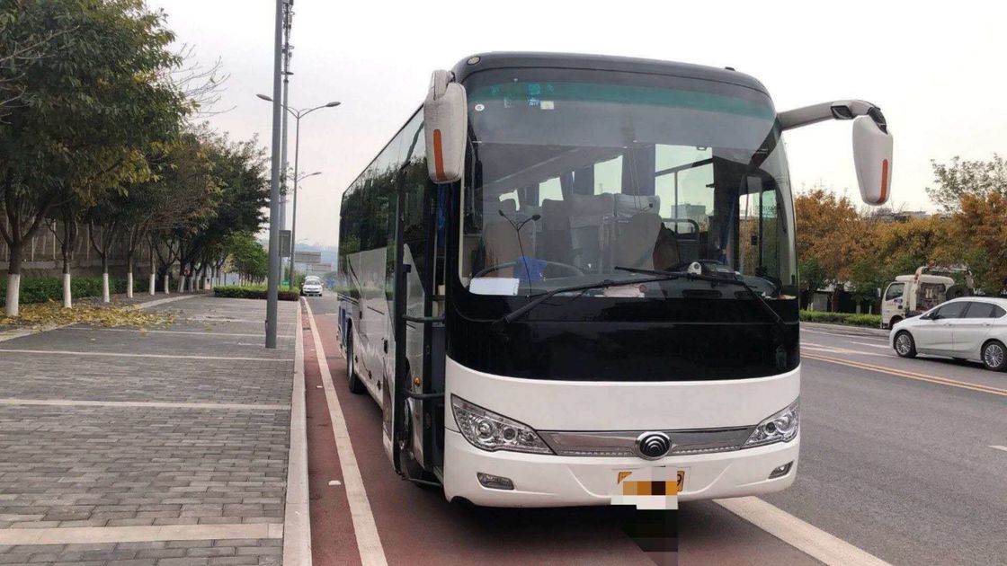 ZK6119H2Y 51 Kursi Digunakan Penumpang Bus Motor Diesel Drive Tangan Kiri Hampir Baru Dengan Pintu Otomatis