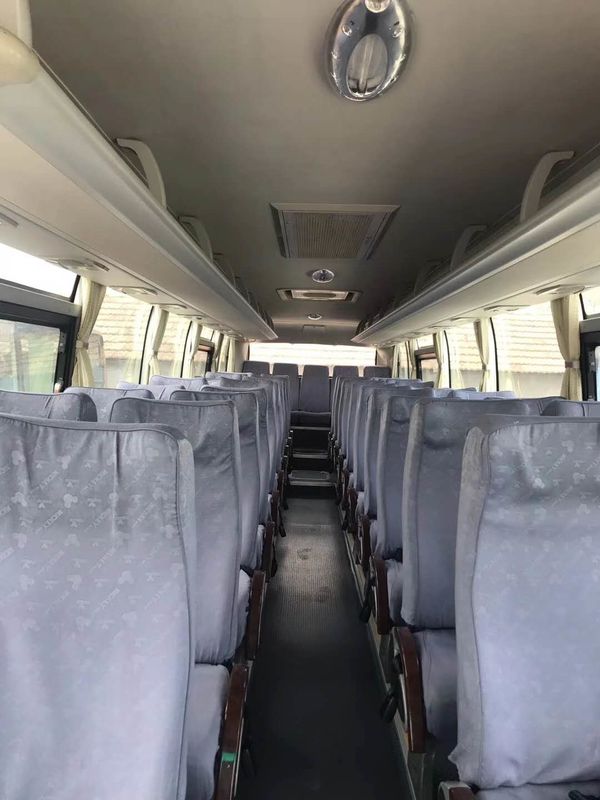 Tahun 2014 Digunakan Penumpang Pelatih / Zhongtong Euro IV WP Diesel Engine 47 Kursi Coach Bus
