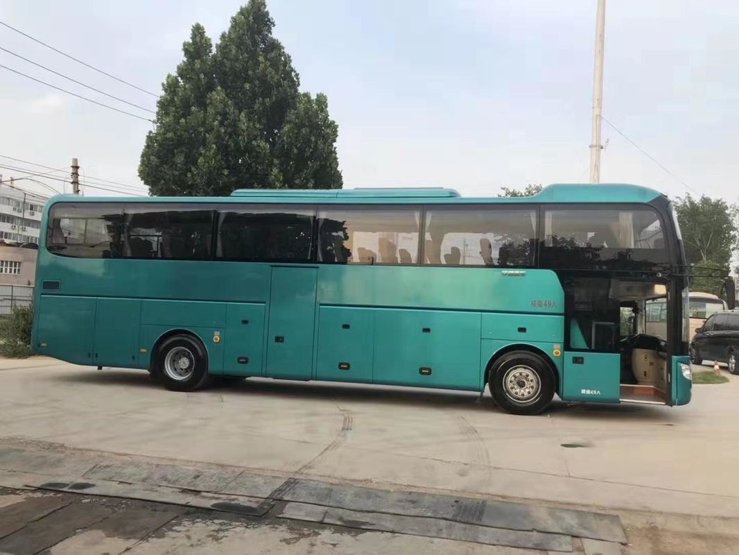 Diesel LHD 6126 Model Bus Yutong Digunakan 49 Kursi 2014 Tahun Standar Emisi Euro Iv