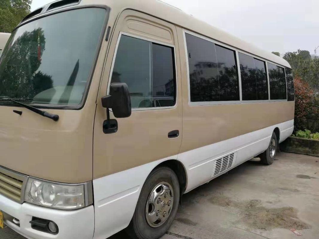 Mesin Diesel 1HZ Toyota Digunakan Coaster Bus 30 Kursi Manual Gear Box Dengan AC