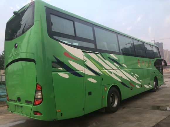 Diesel 6126 LHD Digunakan Yutong Bus 55 Kursi 2015 Tahun Standar Emisi Euro Iv