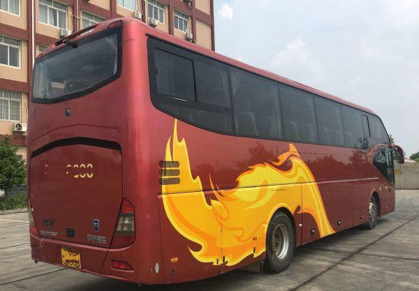 Bus Wisata Yutong Bekas Bekas 2011 Tahun 51 Kursi 6117 Model 100 km / H Kecepatan Maks