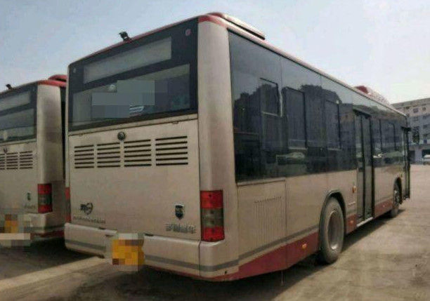 70 Kursi LHD Digunakan Yutong Bus CNG Urban City Bus 19000KM Mileage Tourist Coach Bus