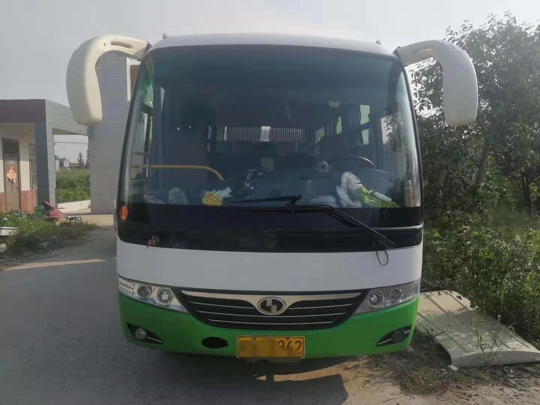 Model 6602 Digunakan Mini Bus 2016 Tahun 19 Kursi Depan Mesin Diesel Enam Meter Panjang
