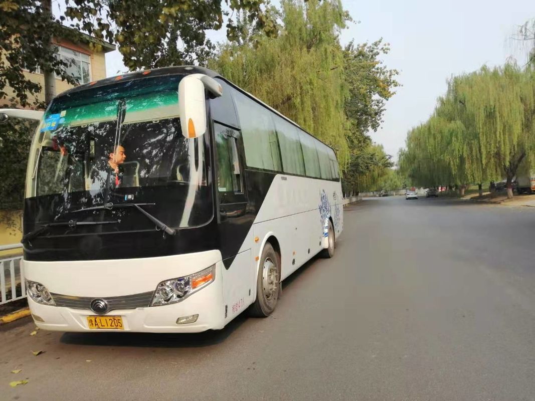 Warna Putih Digunakan Bus Yutong 47 Kursi 2013 Tahun Diesel Yutong Bus Kondisi Baik