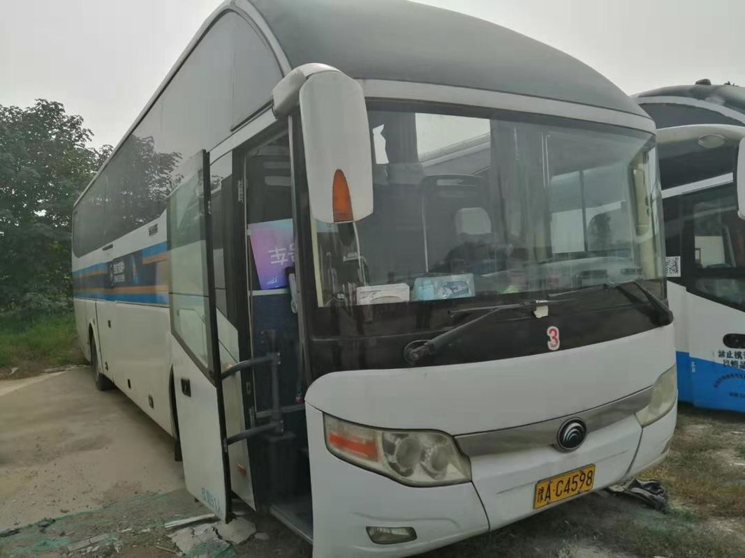 digunakan 51 kursi dua pintu LHD / RHD zk6127 model yutong bus 2010 tahun
