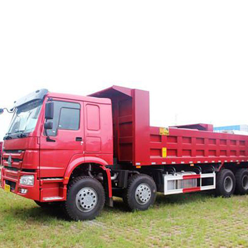Kapasitas Besar Tip Tangan Kedua 31 Ton Berat 8x4 Mode Drive Model HOWO-7