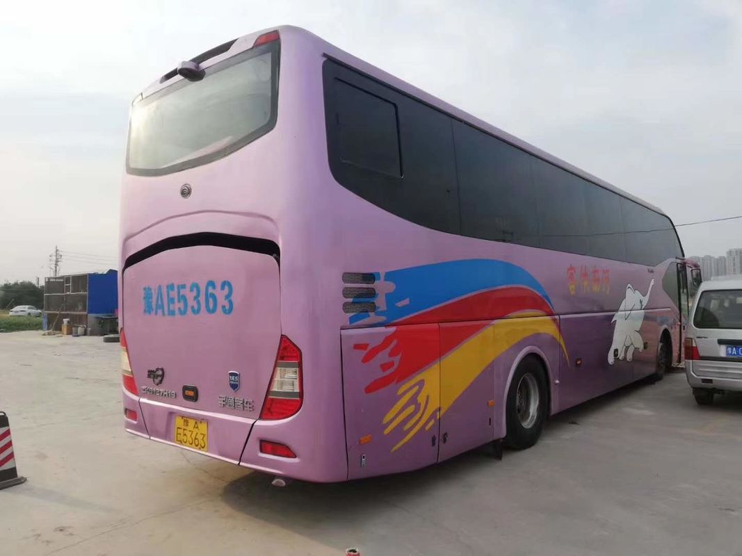 YC6L330-20 Bus Wisata Yutong Bekas 2011 Tahun 55 Kursi 6 Mesin Silinder ZK6127