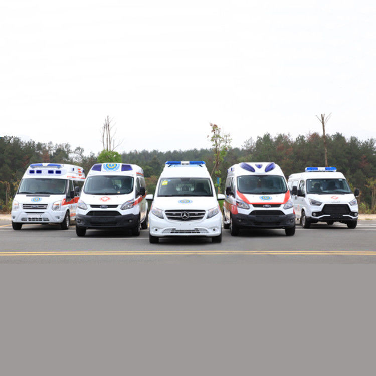 Pencegahan Bergerak SPV Kendaraan Tujuan Khusus ICU Perwalian Jenis Ambulans Dengan Ventilator