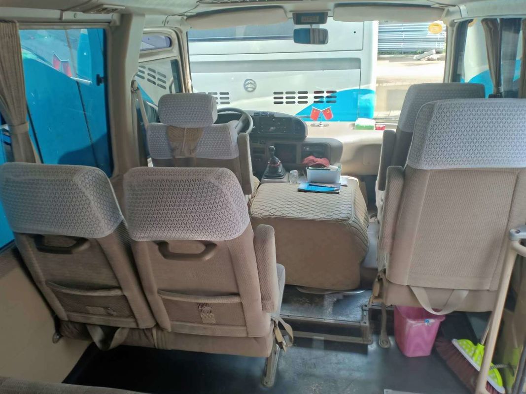 Tahun 2013 Toyota 30 Seats Bensin Bekas Coaster Bus Mini Bus merek Toyota
