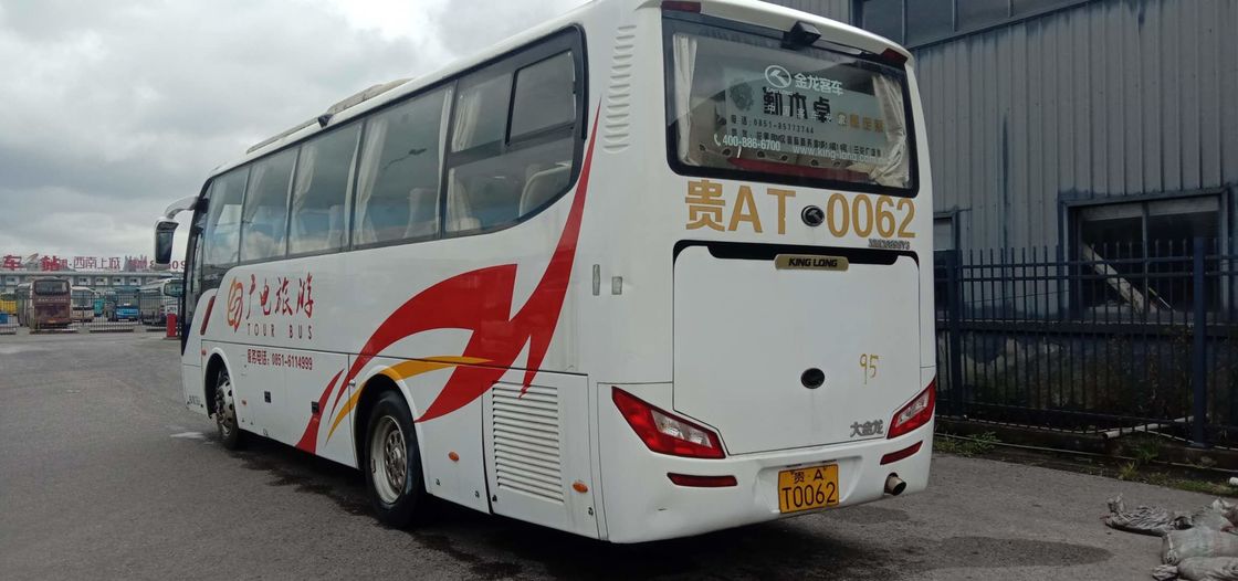 2015 Tahun Diesel 168kw Kinglong XMQ6898 Digunakan Bus Pelatih 39/45 Kursi Kursi Mewah