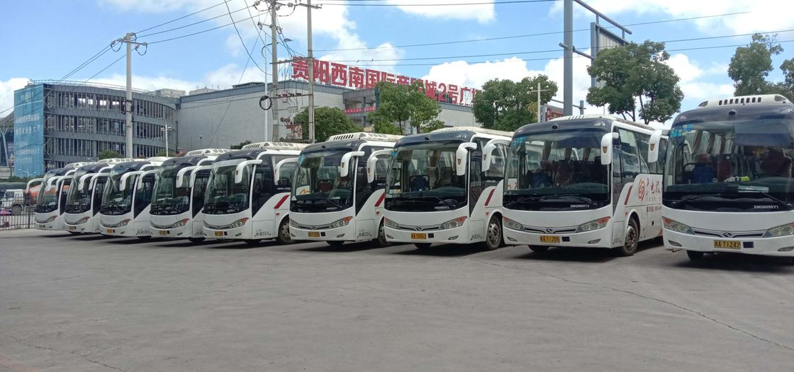 2015 Tahun Diesel 168kw Kinglong XMQ6898 Digunakan Bus Pelatih 39/45 Kursi Kursi Mewah