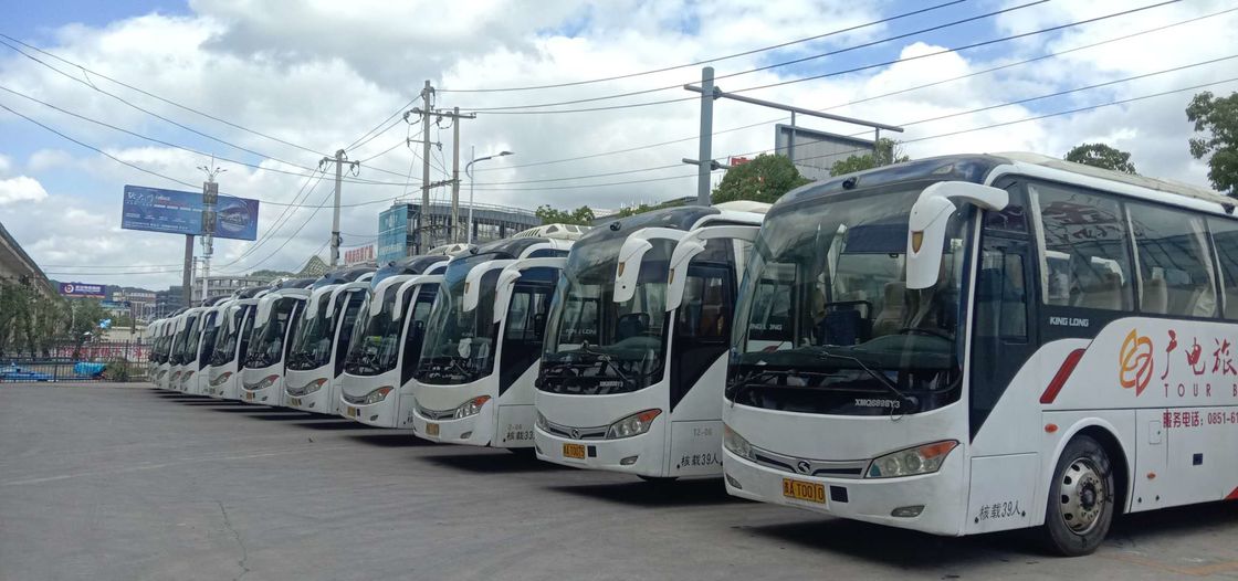 2015 Tahun Diesel 168kw Kinglong XMQ6898 Digunakan Bus Pelatih 39/45 Kursi Kursi Mewah