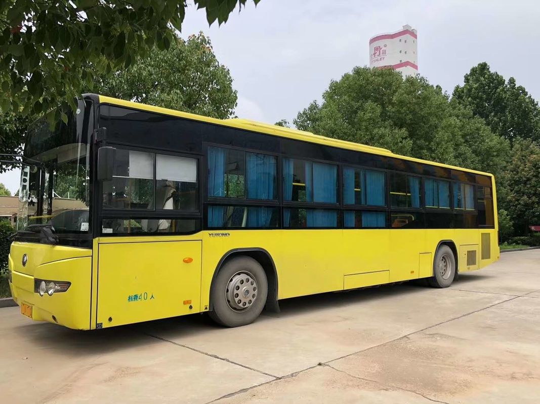 ZK6129 40 Kursi Pintu Ganda 2014 Tahun Digunakan Bus Pelatih Bus Penumpang Kondisi Baik Euro III