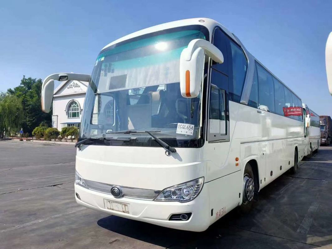 2016 Tahun 50 Kursi Yutong Bus Tangan Kedua Bus Pelatih untuk Penjualan Sasis Baja Yuchai Engine Euro III