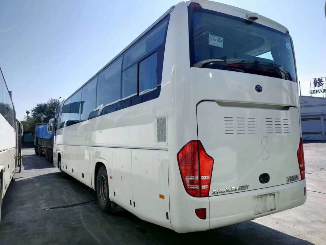 2016 Tahun 50 Kursi Yutong Bus Tangan Kedua Bus Pelatih untuk Penjualan Sasis Baja Yuchai Engine Euro III