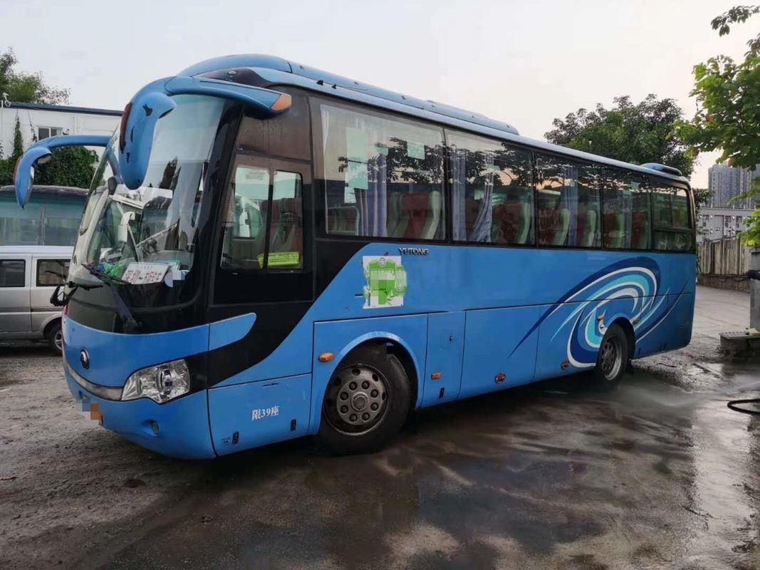 4250mm Wheelbase 162kw 39 Kursi Bus Bekas Bus Pelatih Yutong Digunakan untuk Penjualan