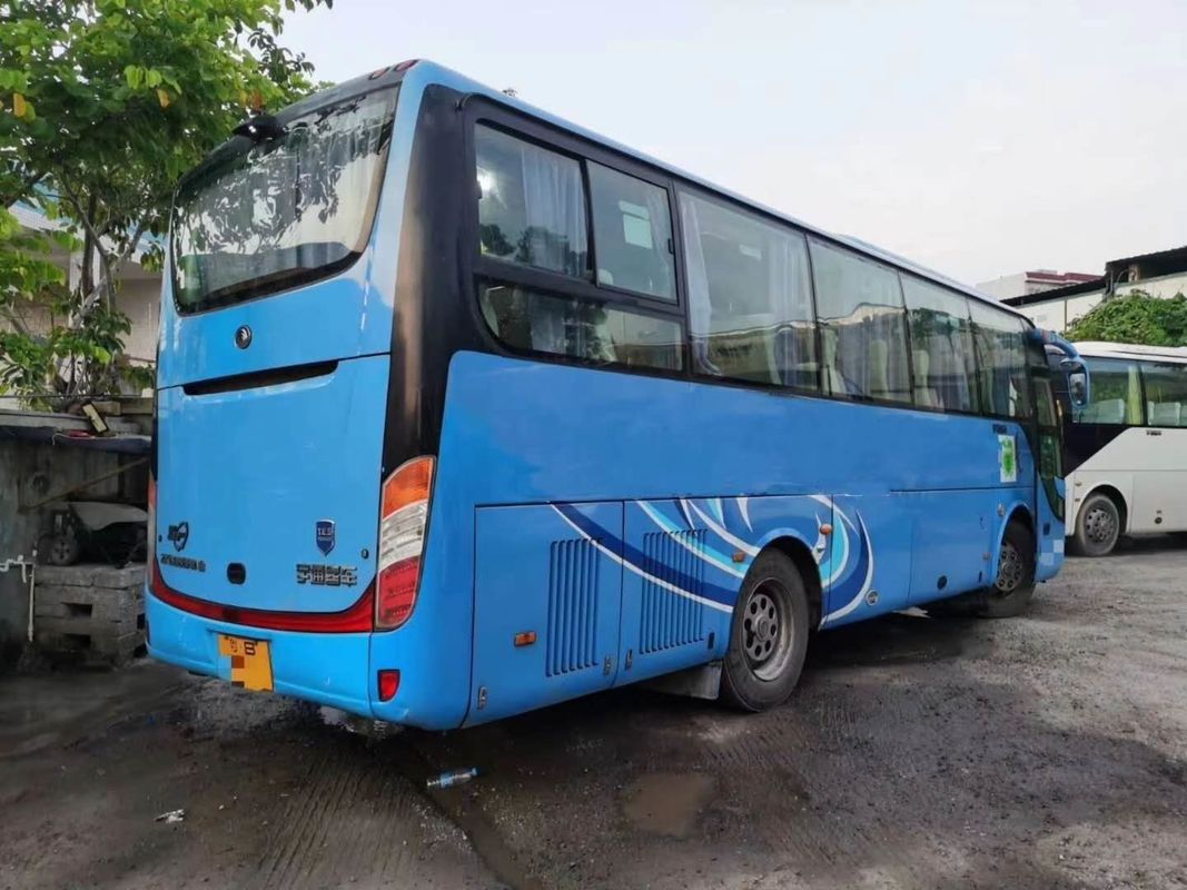 4250mm Wheelbase 162kw 39 Kursi Bus Bekas Bus Pelatih Yutong Digunakan untuk Penjualan