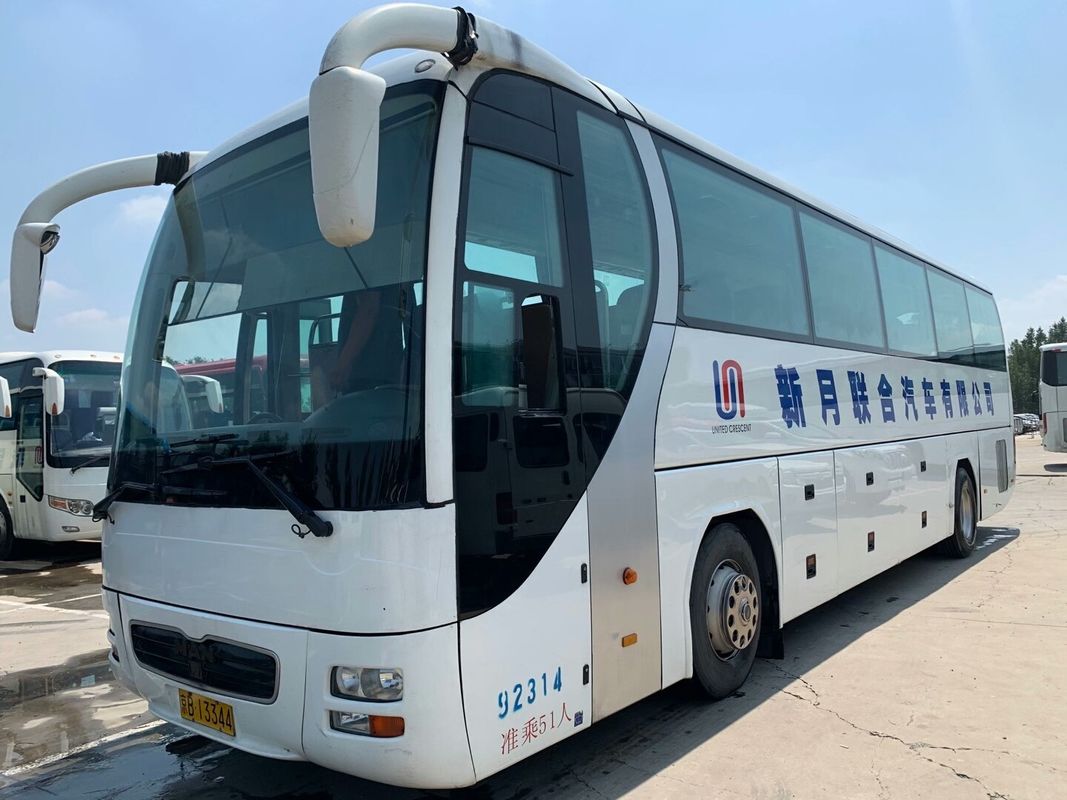 Bus Yutong Bekas untuk Penjualan Model ZK6122 Double Doors 51Seats Steel Chassis Euro III Kondisi Baik