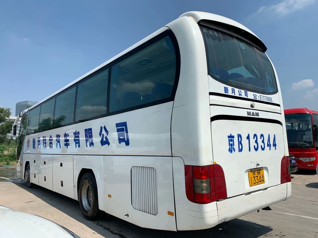 Bus Yutong Bekas untuk Penjualan Model ZK6122 Double Doors 51Seats Steel Chassis Euro III Kondisi Baik