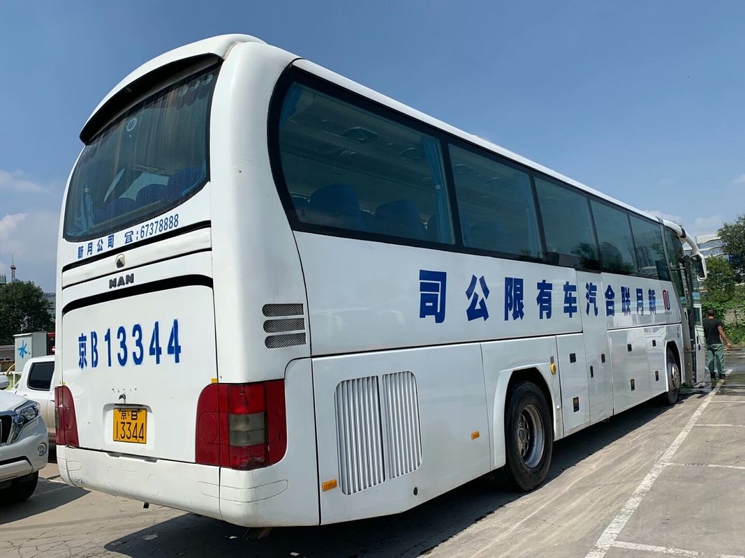 Bus Yutong Bekas untuk Penjualan Model ZK6122 Double Doors 51Seats Steel Chassis Euro III Kondisi Baik