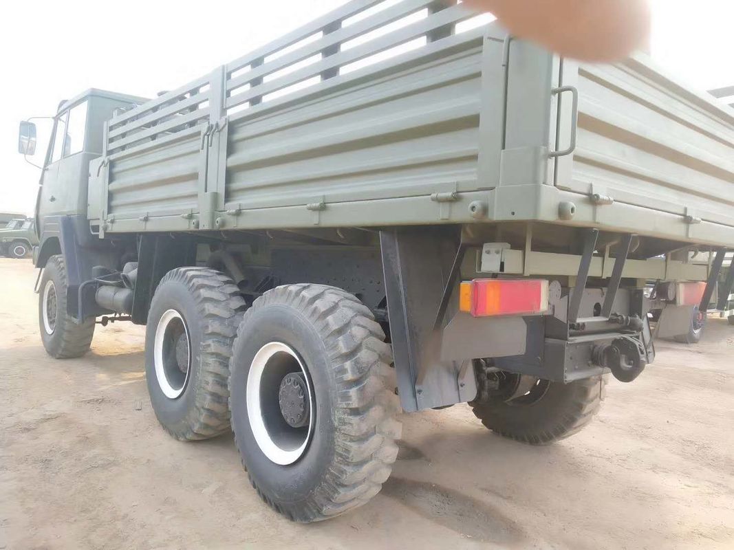 Penggunaan Komersial Khusus Off Road Digunakan 280HP 6x6 Truk Kargo Tentara Shacman 2190 Diperbaharui