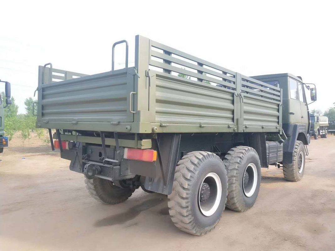 Penggunaan Komersial Khusus Off Road Digunakan 280HP 6x6 Truk Kargo Tentara Shacman 2190 Diperbaharui