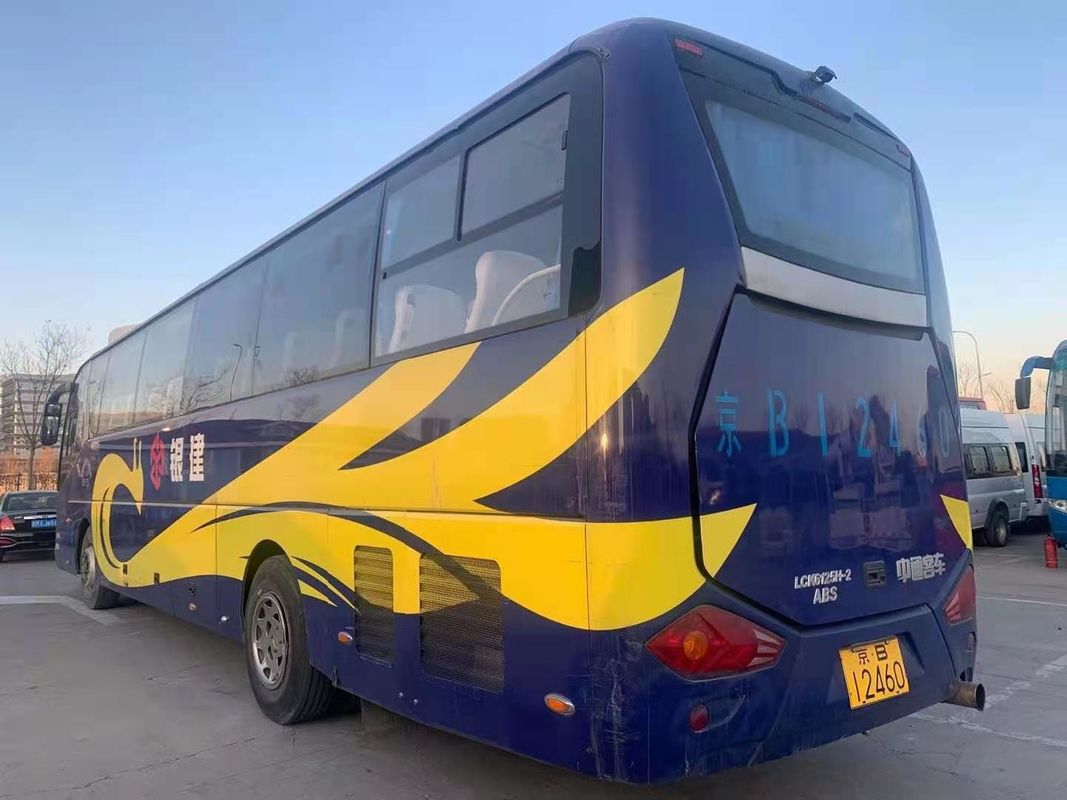 53 Kursi LCK6125 Zhongtong Menggunakan Bus Pelatih Untuk Penumpang Bus Penumpang Bus Pelatih Euro III