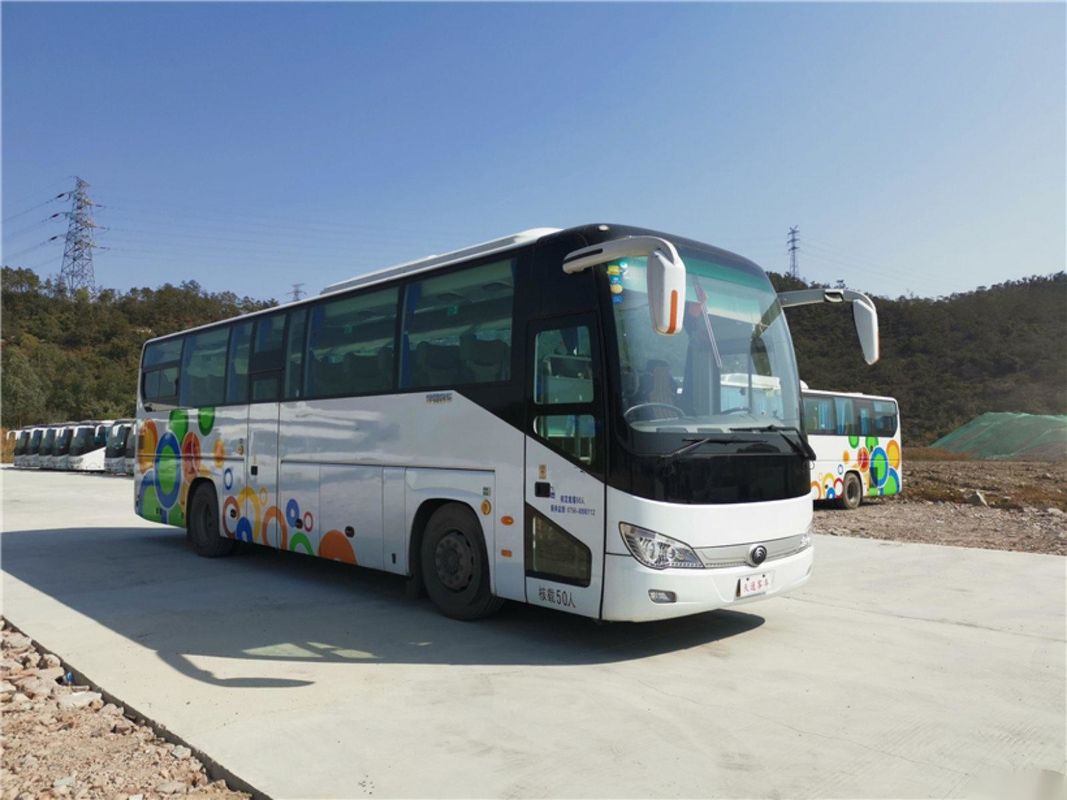Kiri Steering Airbag Chassis Mesin WP 220kw Bus Penumpang Bekas 50 Kursi Digunakan Bus Yutong Untuk Model Penjualan Zk6119