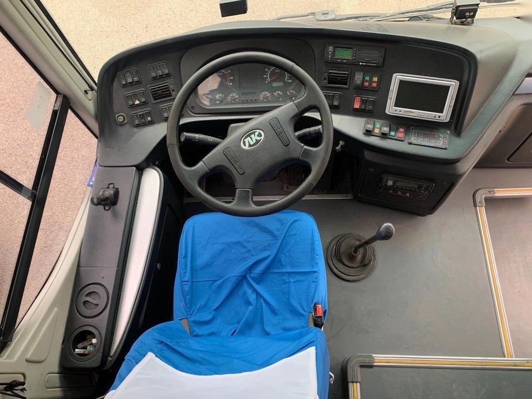 Bus Pelatih Bekas Ankai HFF6120 51 Kursi Bus Penumpang Bekas Mesin Yuchai 228kw Packing Nude