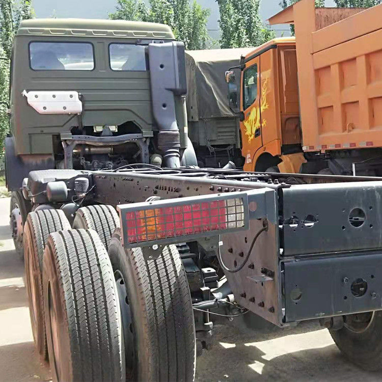 Beiben Semua Drive 6 Wheel Off Road Truck Chassis 420HP Untuk Jalan Yang Buruk
