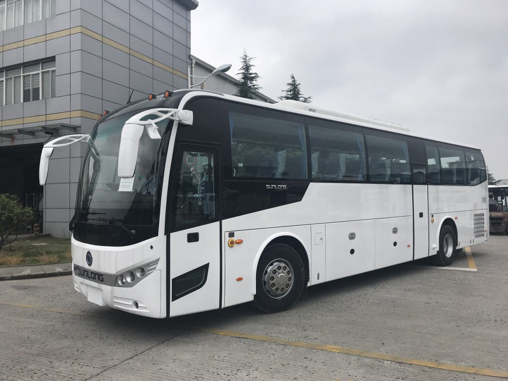 Baru Shenlong Coach Bus SLK6122D 47 Kursi Drive Tangan Kanan Bus Coatch Baru Dengan Mesin Diesel