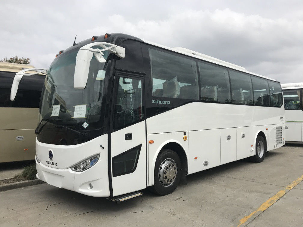 Bus Pelatih Shenlong Baru SLK6102CNG 35 Kursi Mengemudi dengan Tangan Kanan Bus Pariwisata Baru Dengan Mesin Diesel