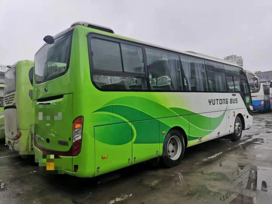 Bus Yutong Bekas Zk6858 35 Kursi Sasis Baja Pintu Tunggal Bus Penumpang Bekas