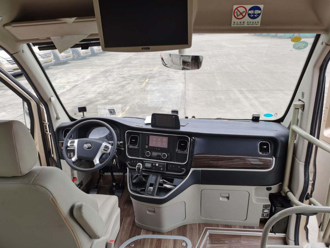 Bus Mini Bekas Yutong Merk CL6 14 Kursi Euro VI Bus Penumpang Kilometer Rendah