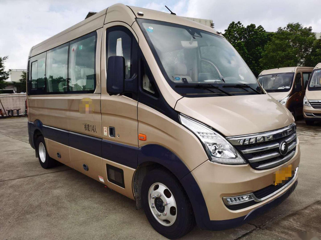 Bus Mini Bekas Yutong Merk CL6 14 Kursi Euro VI Bus Penumpang Kilometer Rendah