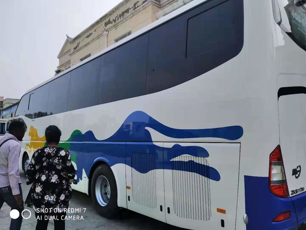 53 Kursi Bekas Yutong ZK6117 Bus Bekas Bus Pelatih 2012 Tahun Mesin Diesel NO Kecelakaan