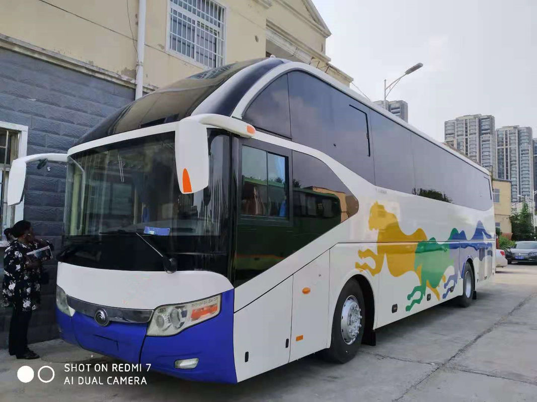 53 Kursi Bekas Yutong ZK6117 Bus Bekas Bus Pelatih 2012 Tahun Mesin Diesel NO Kecelakaan