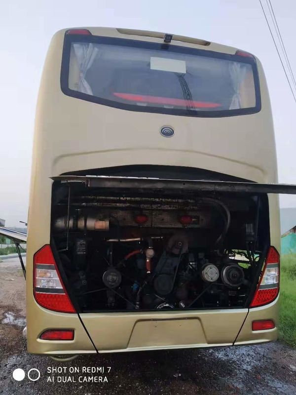 55 Kursi Bus Yutong ZK6127 Bekas Bus Pelatih Bekas Tahun 2012 Mesin Diesel Dalam Kondisi Baik