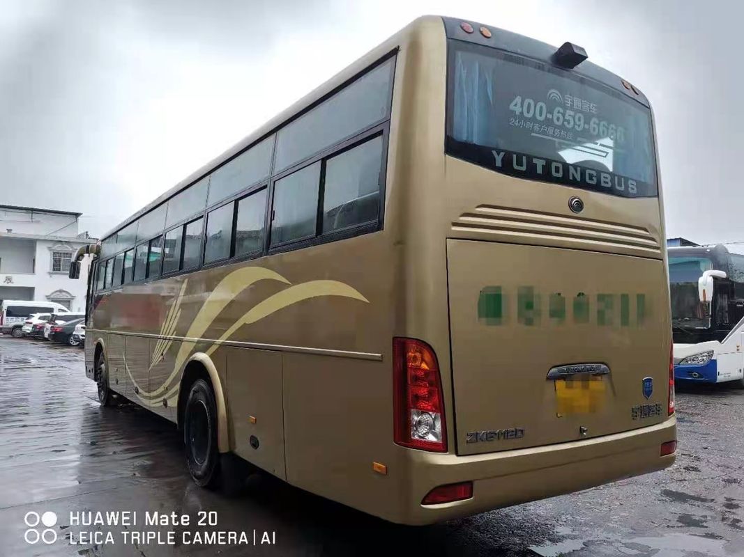 ZK6112D 52 kursi Mesin diesel depan menggunakan yutong bus model timur tengah kuning model drive tangan kiri