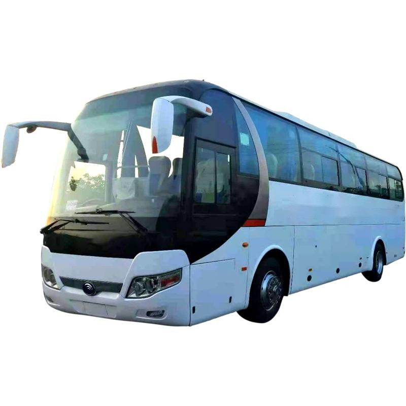 Bus Yutong Bekas ZK6110 51 Kursi Sasis Baja Bus Wisata Bekas Pintu Kemudi Ganda