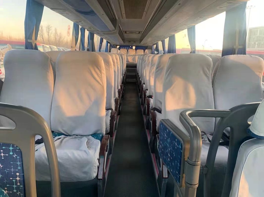 2012 Tahun 53 Kursi Digunakan Bus Pelatih ZHONGTONG LCK6125H dengan AC Untuk Pariwisata